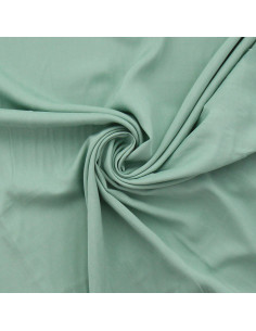 Viscose popeline stof - Groengrijs