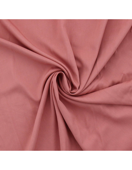 Viscose popeline stof - Rozenhout