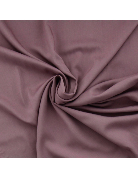 Viscose popeline stof - Mauve