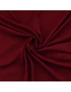 Viscose popeline stof - Bordeaux