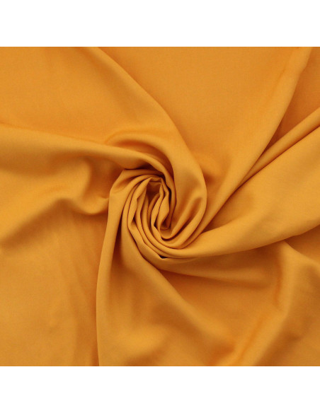 Viscose popeline stof - Oker