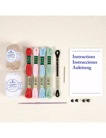 Amigurumi kit - Kersen cupcakes
