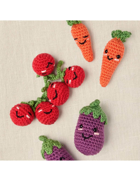 Amigurumi-kit - Onze vrienden de groenten