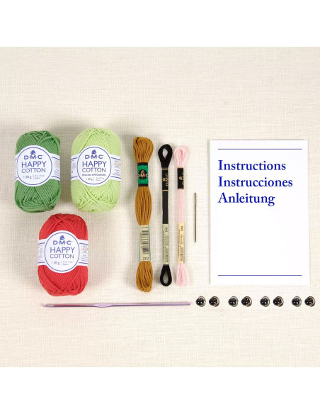 Amigurumi kit - Onze vrienden de vruchten