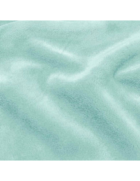 Gladde minky stof - Celadon