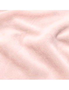 Glad minky-stof - Roze
