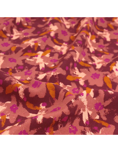 Viscose stof Edel Terracotta - Églantine & Zoé