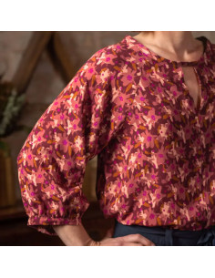 Viscose stof Edel Terracotta - Églantine & Zoé 2