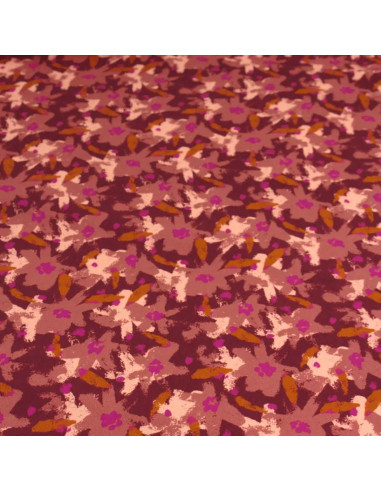 Viscose stof Edel Terracotta - Églantine & Zoé