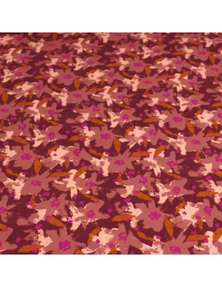 Viscose stof Edel Terracotta - Églantine & Zoé