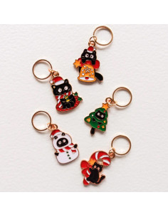 Set van 5 stekenmarkeerders - Cats mas 2