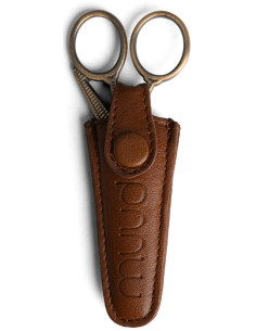 Leren beschermhoes voor borduurscharen Muud Espoo - Rich Brown 2