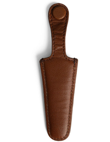 Leren beschermhoes voor borduurscharen Muud Espoo - Rich Brown