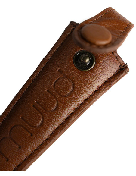 Leren beschermhoes voor borduurscharen Muud Espoo - Rich Brown