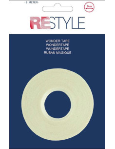 Dubbelzijdige oplosbare plakband Restyle - 6 mm x 9 meter