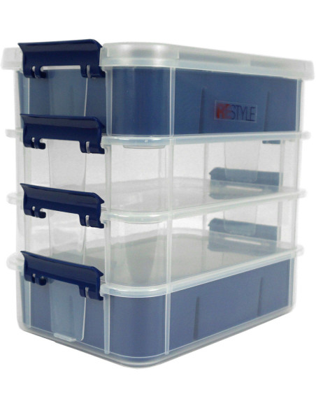 Opbergdoos 4 stapelbare niveaus Restyle