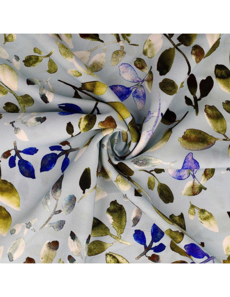 Viscose stof - Kelston blauw