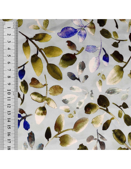 Viscose stof - Kelston blauw