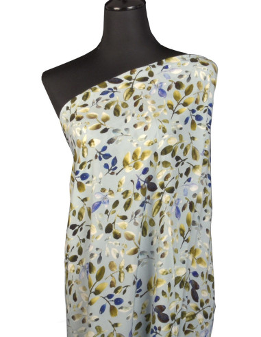 Viscose stof - Kelston blauw