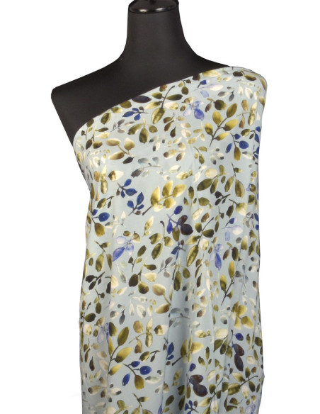 Viscose stof - Kelston blauw