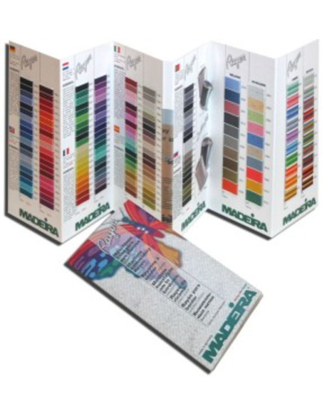 Madeira rayon kleurkaart