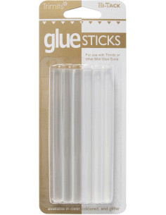 Set van 12 transparante lijmsticks voor Hi-Tack lijmpistool