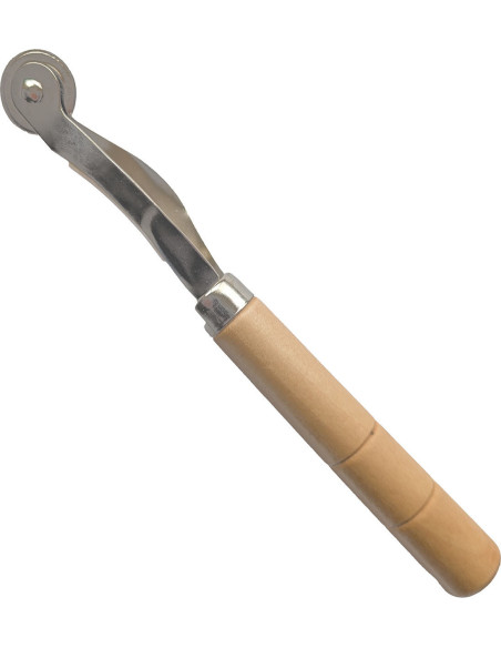 Gladwielen om te markeren in glad hout