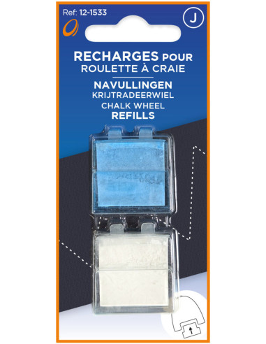 Navullingen voor krijtwiel