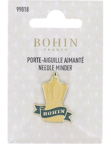 Magnetische naaldenhouder Bohin - Vintage paspop