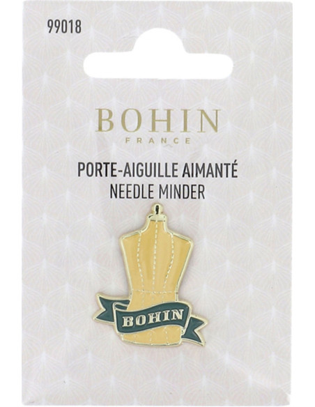 Magnetische naaldenhouder Bohin - Vintage paspop