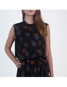 Patroon DE top met epauletten - Atelier Brunette