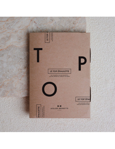 Patroon DE top met epauletten - Atelier Brunette