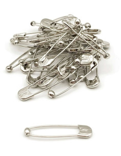 Doos met 30 veiligheidsspelden met bol 58 mm Bohin 2