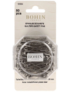 Doos met 50 veiligheidsspelden 48 mm Bohin