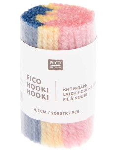 Garen om te knopen 6,5 cm gemarmerd Rico Hooki Hooki