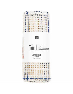 Canvas voor knoopwerk Hooki Hooki - 20 gaten per 10 cm - 44,5 x 44,5 cm