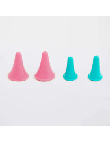 Set van 4 KnitPro stopknoppen
