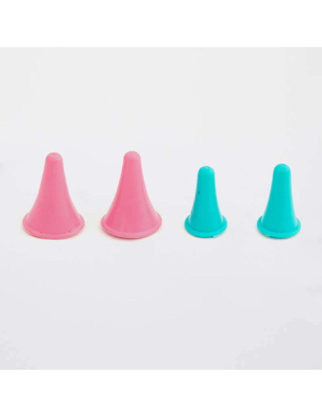 Set van 4 KnitPro stopknoppen