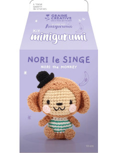 Haakpakket minigurumi - Nori de aap