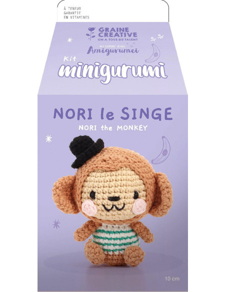 Haakpakket minigurumi - Nori de aap