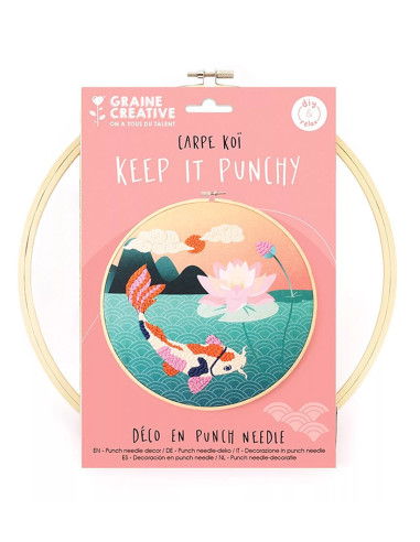 Punch needle kit - Koï-karper