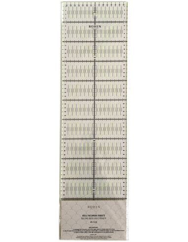 Bohin patchwork liniaal 16 x 60 cm