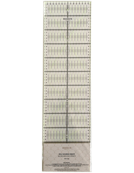 Bohin patchwork liniaal 16 x 60 cm