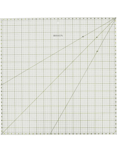 Bohin patchwork liniaal vierkant 32 x 32 cm