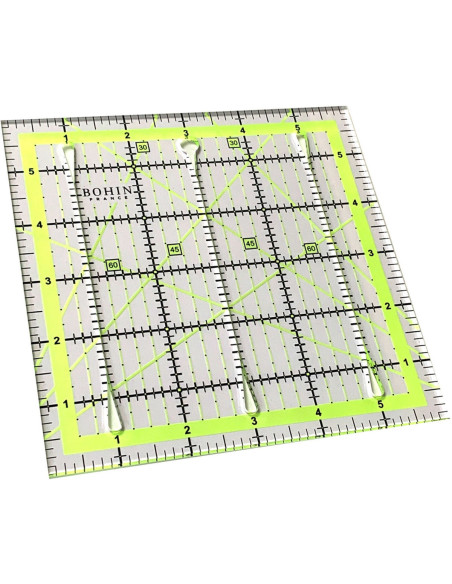 Patchworkliniaal met snijgleuven Bohin 6 x 6 inch