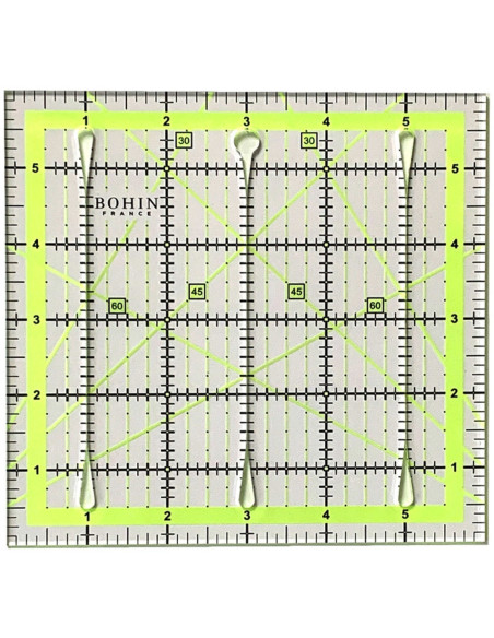 Patchworkliniaal met snijgleuven Bohin 6 x 6 inch