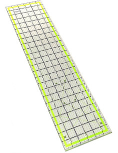 Patchwork liniaal met snijgleuven Bohin 6 x 24 inch