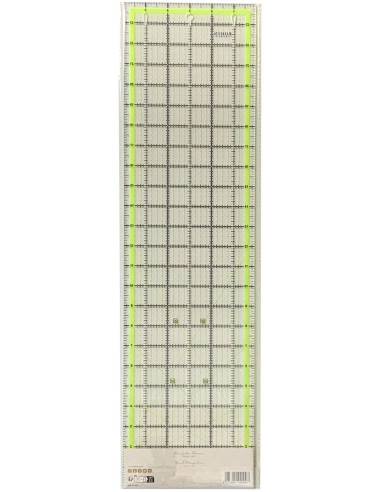 Patchwork liniaal met snijgleuven Bohin 6 x 24 inch