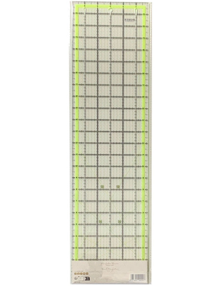 Patchwork liniaal met snijgleuven Bohin 6 x 24 inch