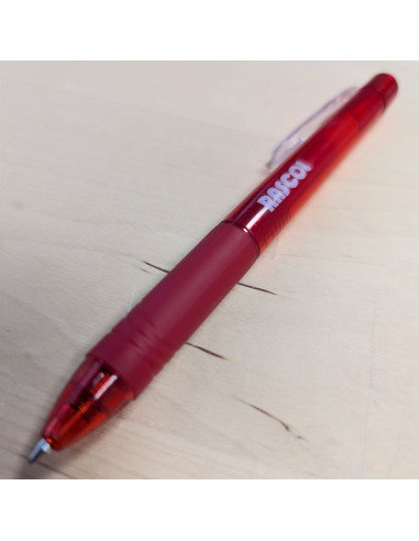 Premium uitwisbare pen met warmte Rascol - Rood
